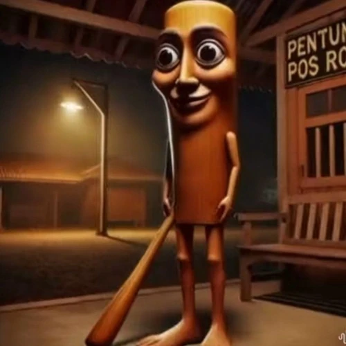 TUNG TUNG TUNG SAHUR, the wooden bat creature of the sahur hour
